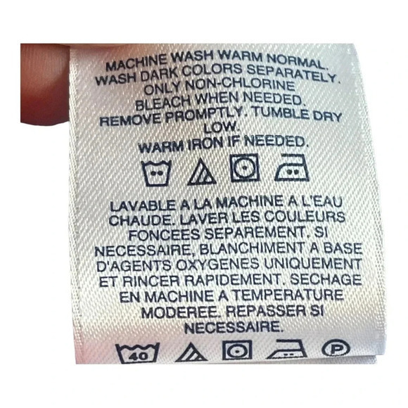 LANDS' END SCHOOL UNIFORM GIRLS SHORT‎ SLEEVE OXFORD DRESS SHIRT SIZE 12 … - Picture 7 of 7